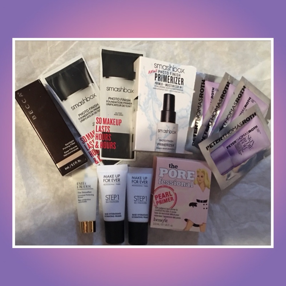 Smashbox,Estee Lauder,Becca primer lot
